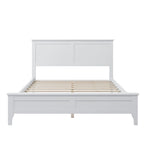 Letto matrimoniale moderno in legno con piattaforma per camera da letto