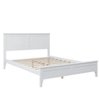 Letto matrimoniale moderno in legno con piattaforma per camera da letto