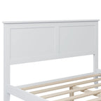 Letto matrimoniale moderno in legno con piattaforma per camera da letto
