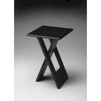 Tavolino pieghevole Hammond nero fatto a mano (India)