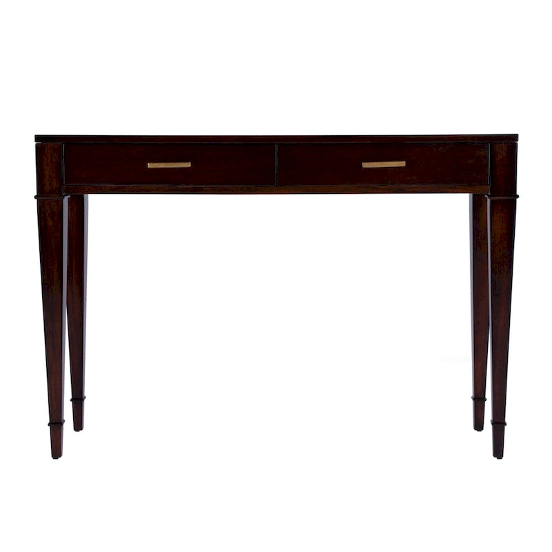 Consolle in radica con 2 cassetti, 117 cm