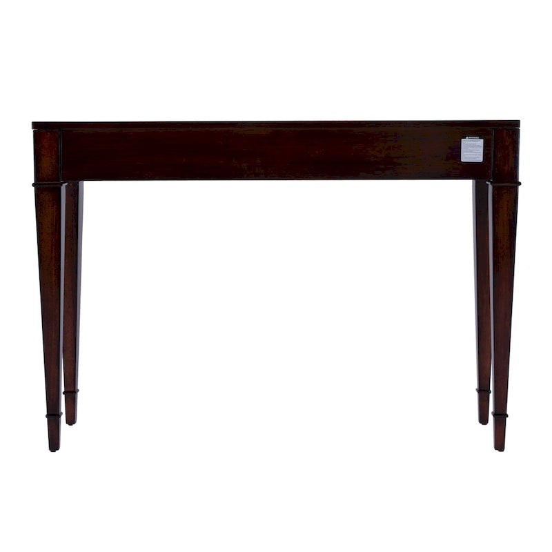 Consolle in radica con 2 cassetti, 117 cm