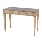 Consolle in radica con 2 cassetti, 117 cm