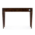 Consolle in radica con 2 cassetti, 117 cm