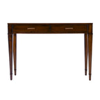 Consolle in radica con 2 cassetti, 117 cm