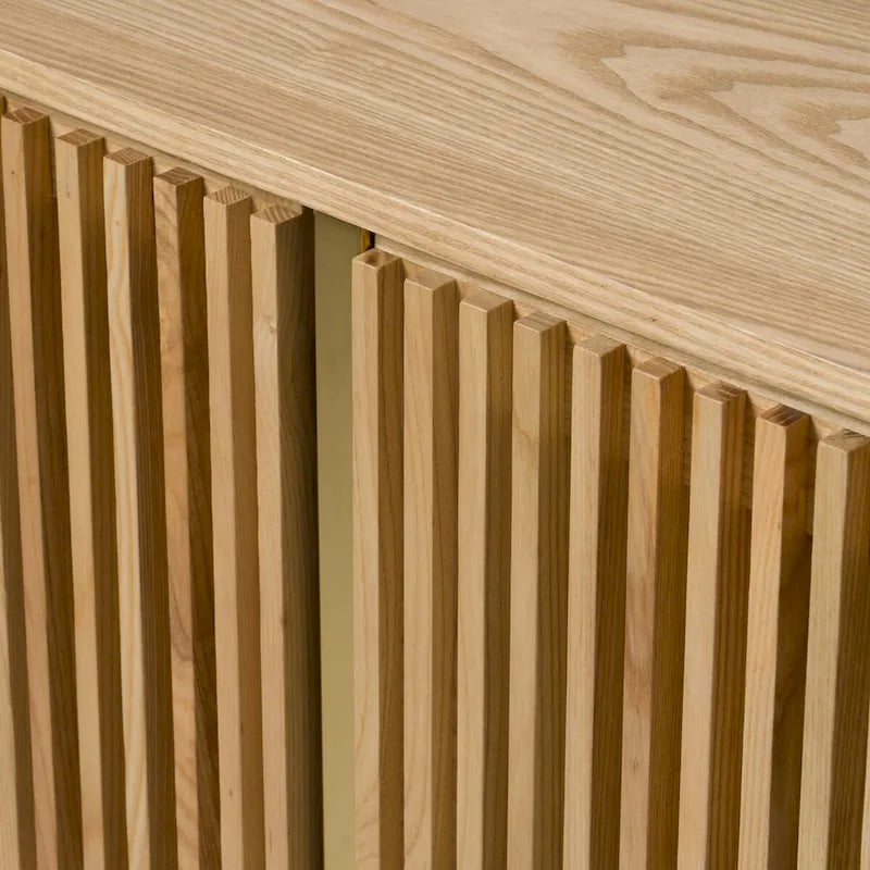 Credenza Sandy in frassino naturale e moderno