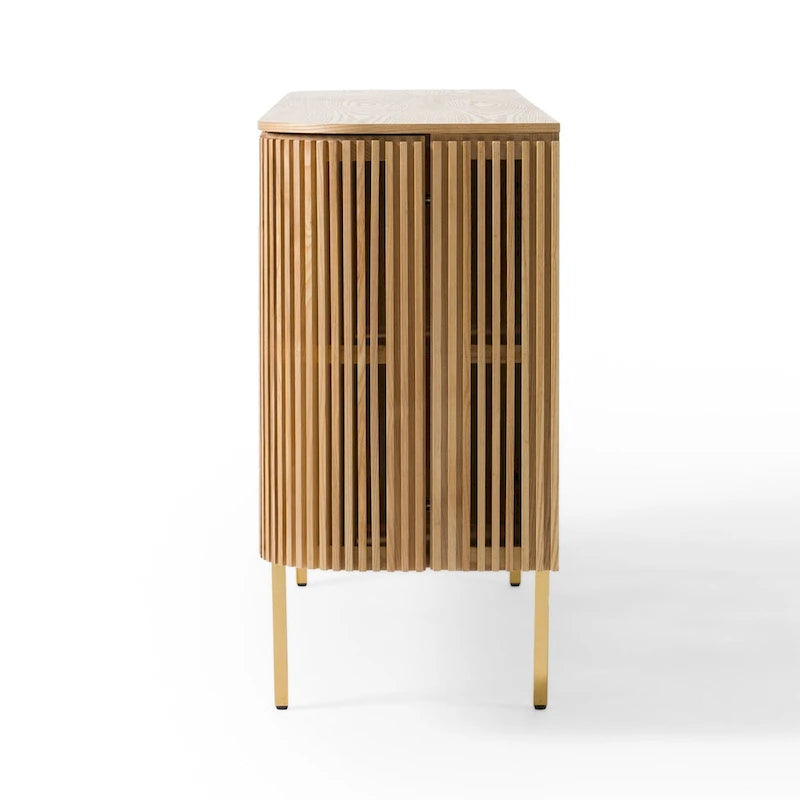 Credenza Sandy in frassino naturale e moderno