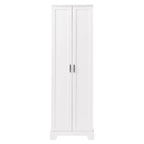 Mobiletto contenitore con due ante per bagno - 23.30L * 16.90W * 71.20H