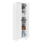 Mobiletto contenitore con due ante per bagno - 23.30L * 16.90W * 71.20H