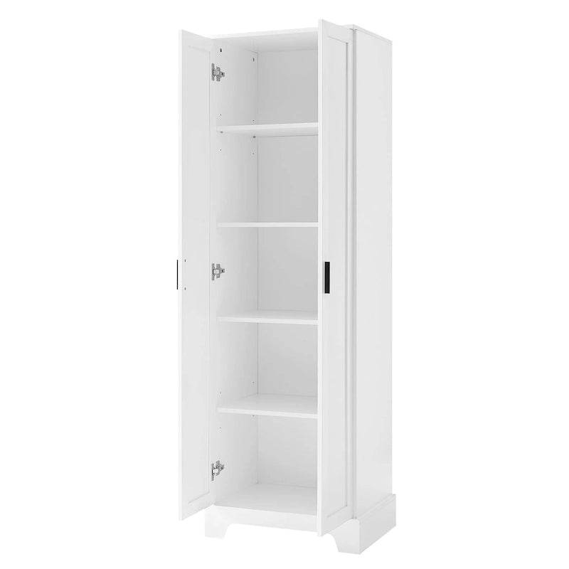 Mobiletto contenitore con due ante per bagno - 23.30L * 16.90W * 71.20H