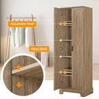 Mobiletto contenitore con due ante per bagno - 23.30L * 16.90W * 71.20H